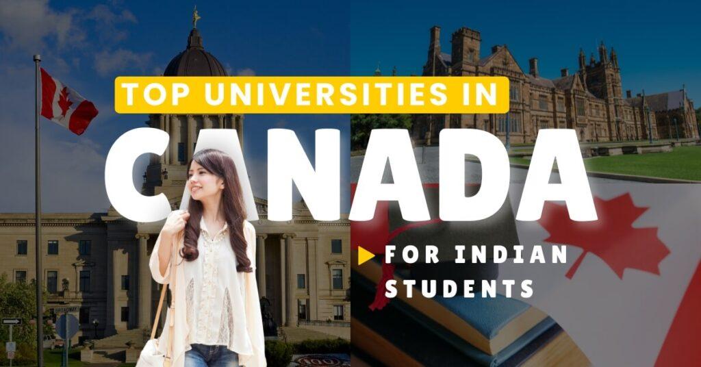 Top Universities in Canada for Indian Students
